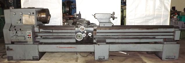 22" x 120" TARNOW ... LATHE 3-1/2" SPINDLE HOLE